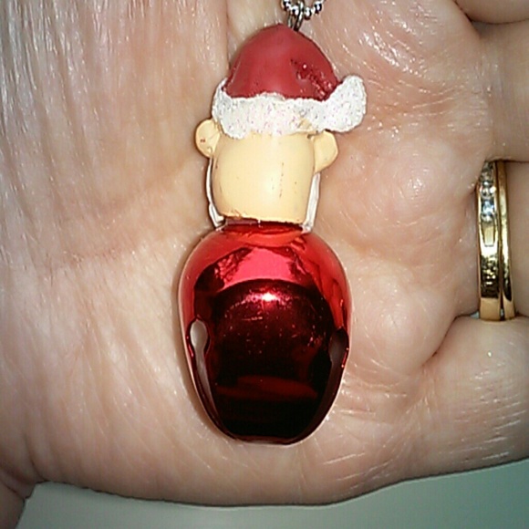 NWT!  Rudolph the Reindeer "Santa" necklace - Picture 5 of 7